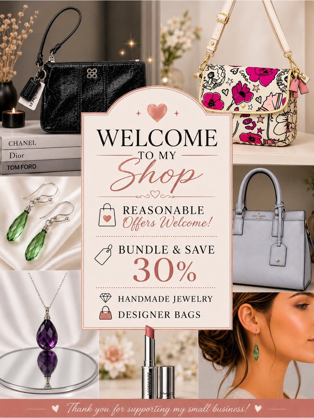 Welcome to My Poshmark Shop | Bundle & Save 30%